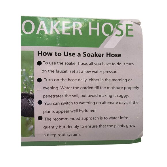 Bollove Flat Soaker Hose 50 Ft/15M - Picture 4 of 4